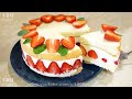 Клубничный Торт Фрезье - Fraisier Cake 🍰