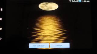 WONDERFUL FULL MOON LIVE WALLPAPER - App Review by ReviewBreaker. screenshot 2