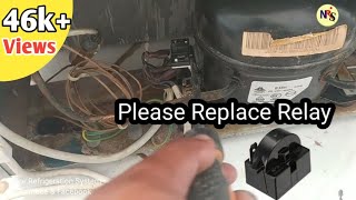 Refrigerator Compressor Not Running? Test The Start Relay,Overload, Capacitor