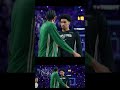 Ron & Dylan messing with their dad 🤣🤣🤣 #celtics #nba #shorts