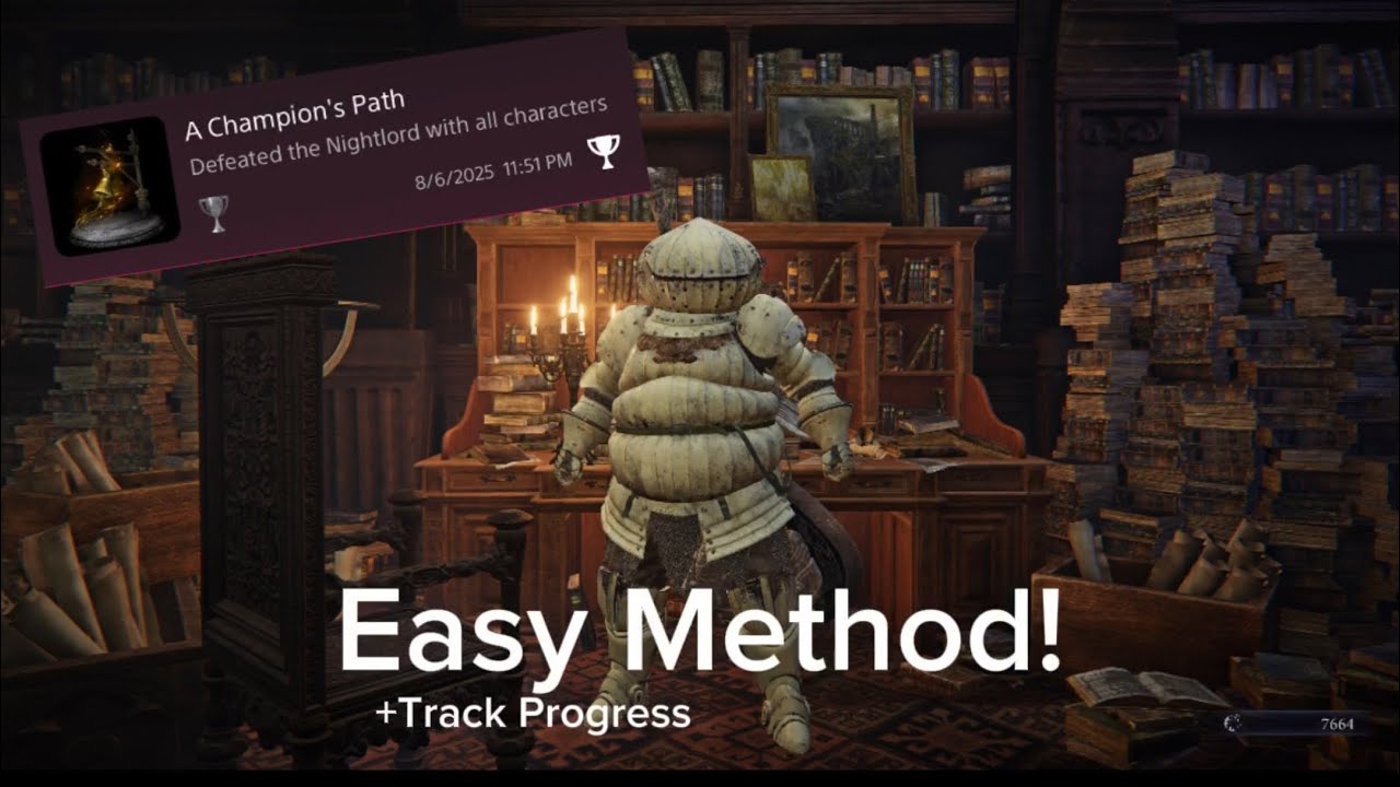 'A Champions Path' Trophy Easy Peasy & Track Progress | Elden Ring Nightreign