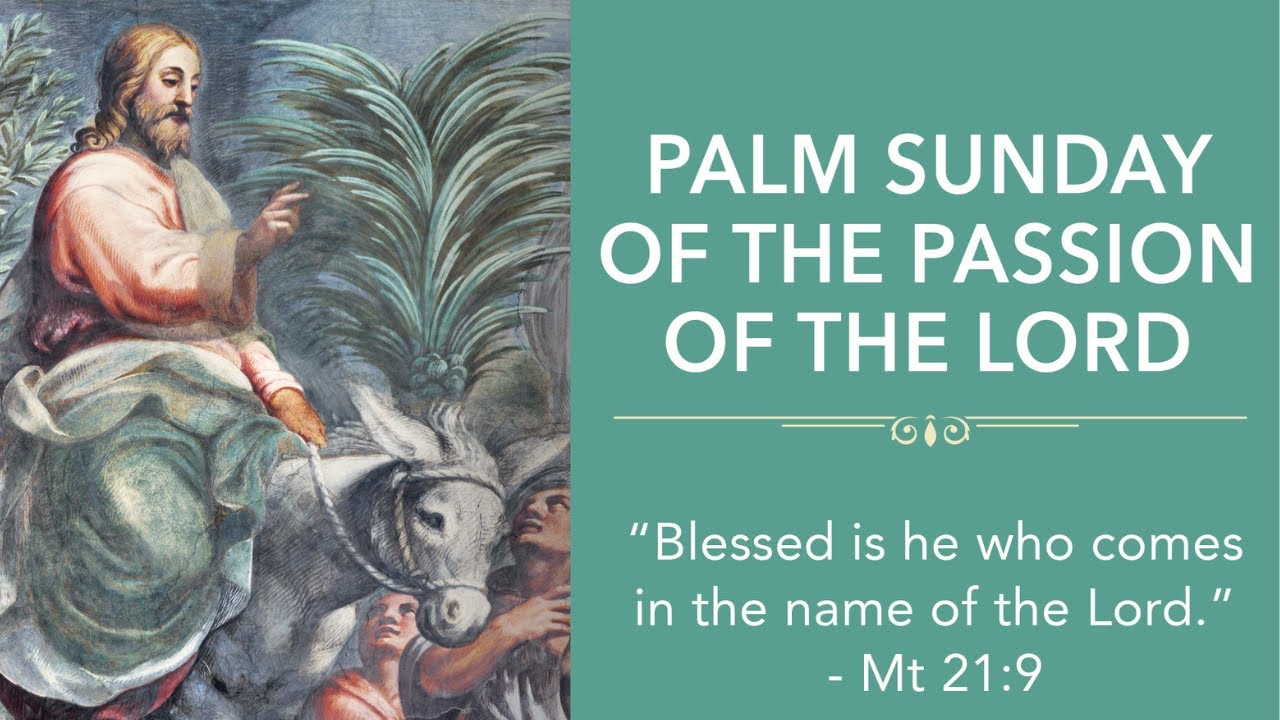 Palm Sunday Mass April 2, 2023 10am YouTube