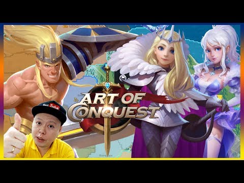 New MMORTS Art of Conquest Gameplay Introduction