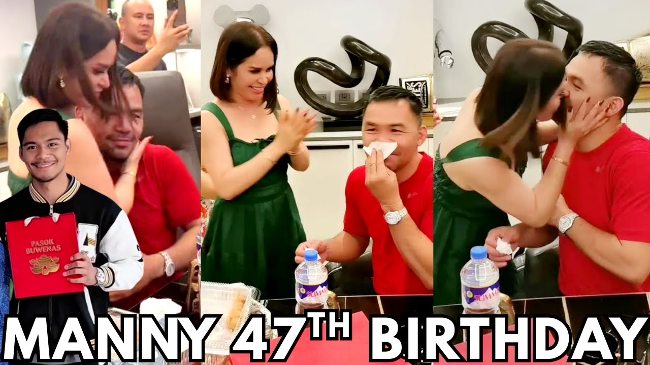Manny Pacquiao 47th Birthday NAIYAK sa SORPRESA ni Jinkee Pacquiao