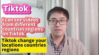 How to change Tiktok countries regions locations to see videos from different countries regions screenshot 2