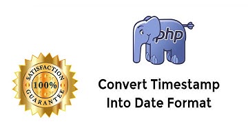 Convert Timestamp Into Date Format Using PHP Step By Step In Hindi