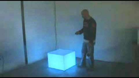 Light Up ottoman acrylic pedestal demonstration.wmv