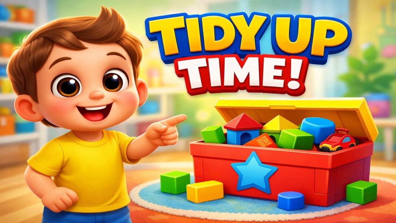 Easy Room Organizing for Kids 🧸 Tidy-Up Time is Fun Time!