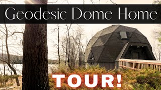 ► STUNNING Geodesic Dome Home Design (FULL TOUR! ❤)