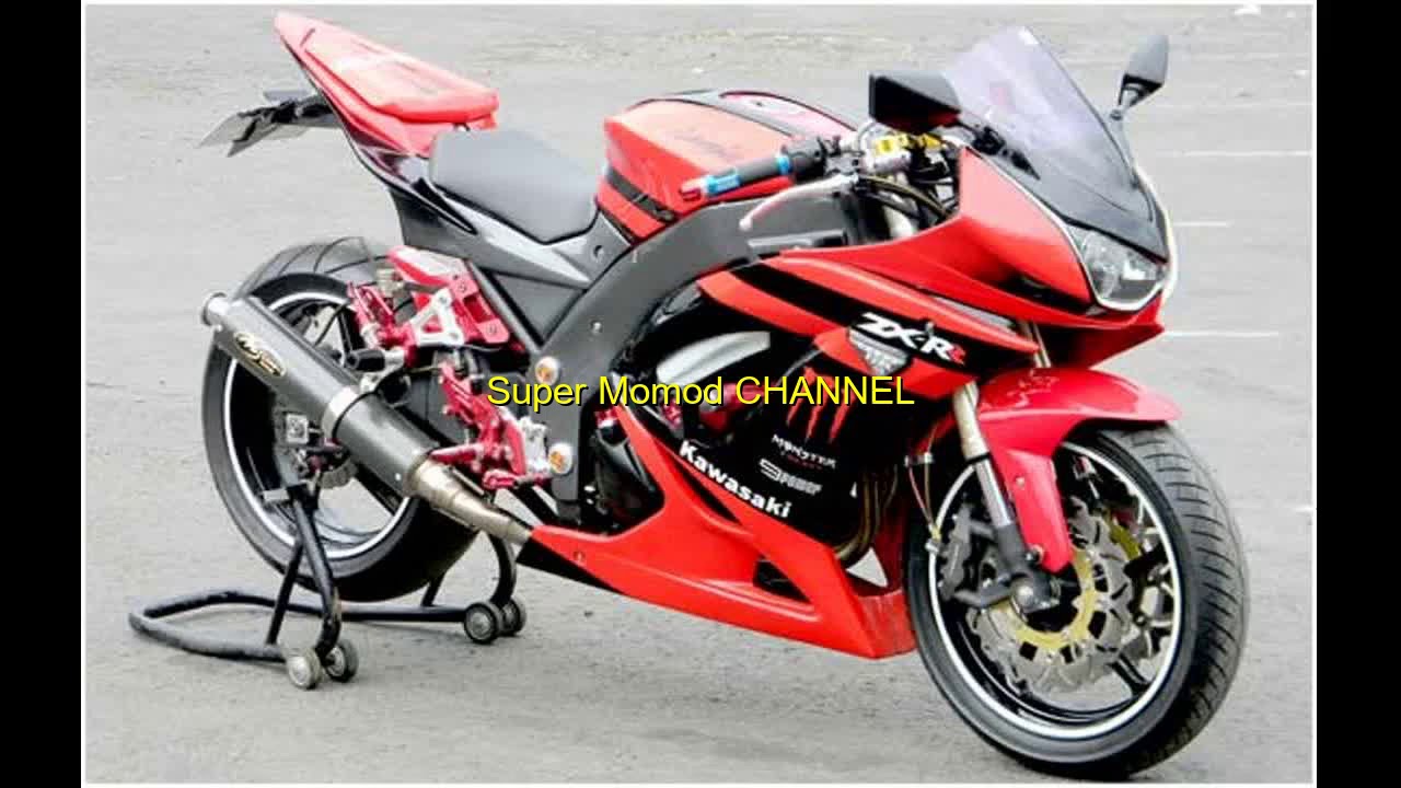 Modifikasi Odif Ninja Warior Merah Keren YouTube