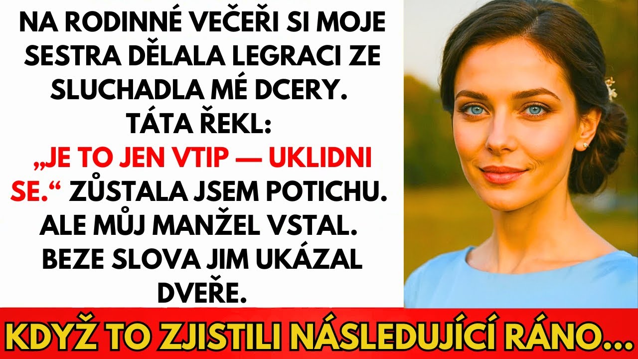 Moje sedmiletá dcera si poprvé nasadila svá nová naslouchátka a celá zářila. Třpytivě fialové, protože si je tak vybrala. U večeře u prarodičů se na ni moje sestra usmála a hlasitě prohlásila:...