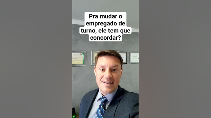 Pra mudar o empregado de turno, ele tem que concordar?   #empregado #direito #trabalho #trabalhista