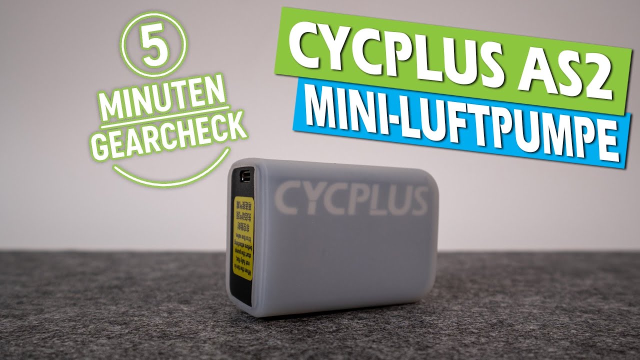 CYCPLUS AS2: Mini-E-Pumpe für unterwegs – Taugt das Teil wirklich? | Gearcheck | 19.11.2025