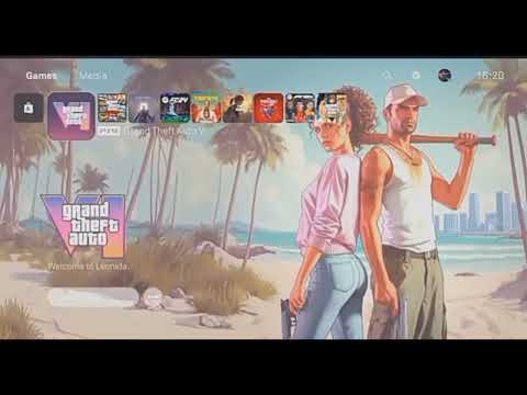 GRAND THEFT AUTO 6-HOME MENU