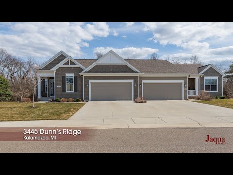 3445 Dunn's Ridge, Kalamazoo, MI home video tour