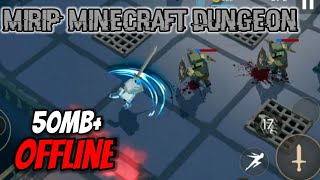 Game mirip minecraft dungeon offline dan cuman 54Mb+ | Battle Cube Dungeon - Android - Indonesia screenshot 4