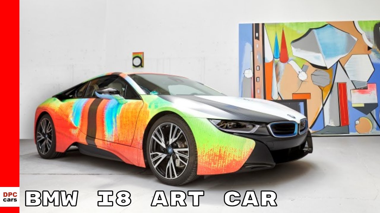 Electric BMW i8 Art Car