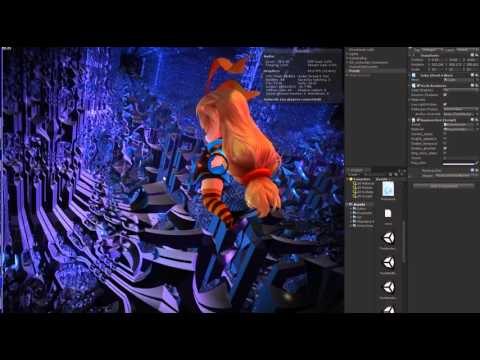 Unity3D Mandelbox fractal mandelbulb opencompute shader particles raytrace