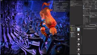 Unity3D Mandelbox fractal mandelbulb opencompute shader particles raytrace