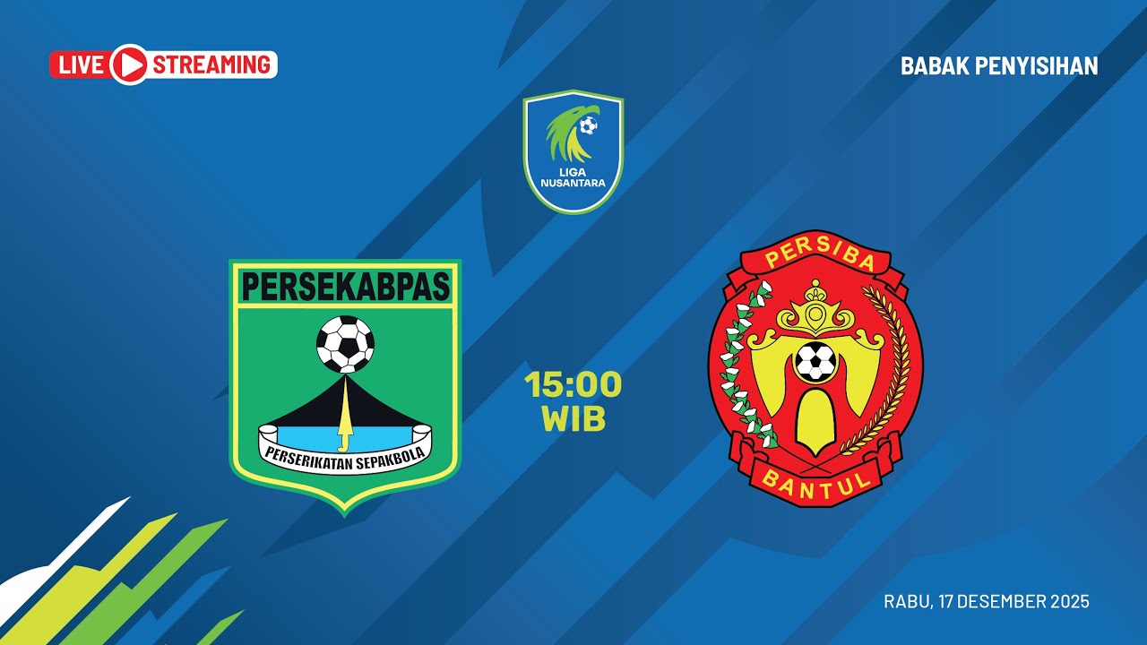 Liga Nusantara | PERSEKABPAS vs PERSIBA Bantul | Grup Stage