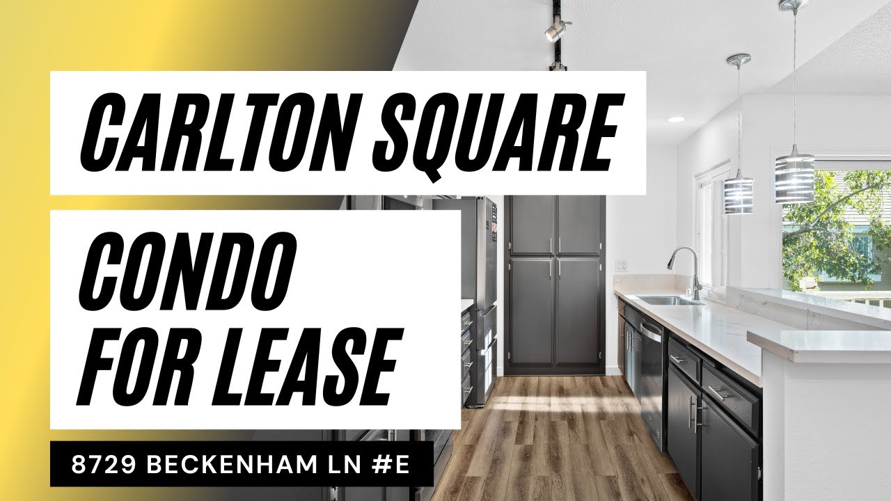 Inglewood Condo For Lease in Carlton Square YouTube