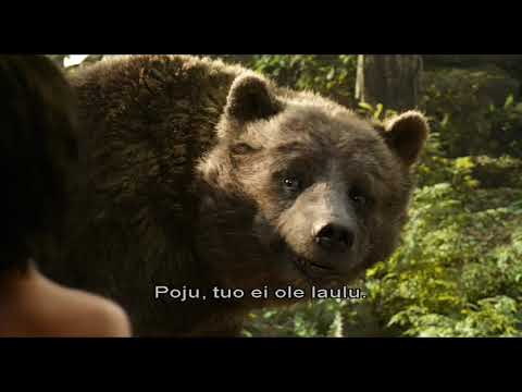 Mowgli ja Baloo - leike elokuvasta The JungleBook