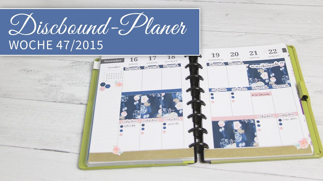 Planerliebe ♥ ARC Dekoration - Woche 47 (deutsch)