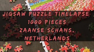 Zaanse Schans, Netherlands | 1000 Piece Jigsaw Puzzle Time Lapse | Travel Around The World screenshot 5