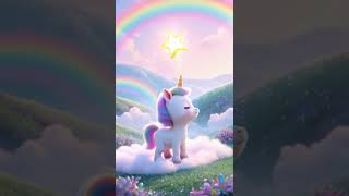 ✨ The Magic Unicorn and the Lost Star! 🌈⭐ #shorts