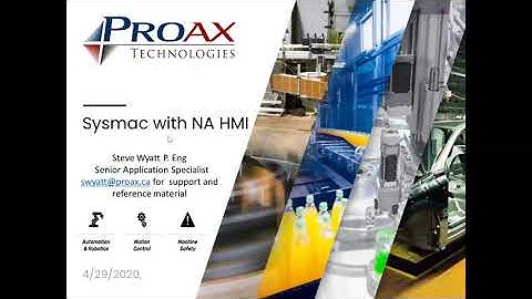 How to use Sysmac Platform With NA HMI?