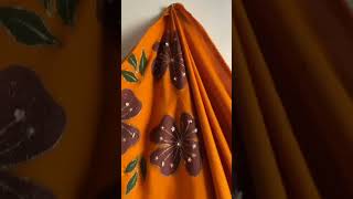 dress for wedding/🎨 Hand-painted dupatta #HandPainted#HandPaintedDupatta#HandmadeFashion#DesiStyl