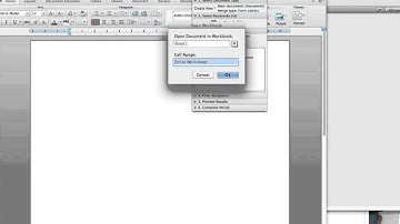 Creating a Mail Merge - File Maker Pro and MS Word