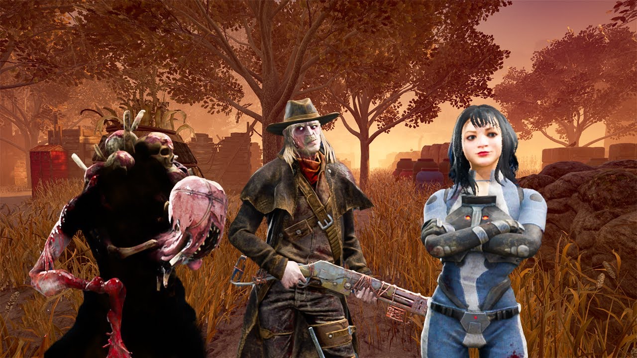 Survivor vs Deathslinger & Dredge Gameplay | Dead By Daylight (No ...