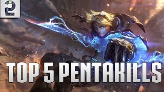 Top 5 Pentakills Ezreal