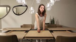 Table Extensible En Bois By Ozzio Italia