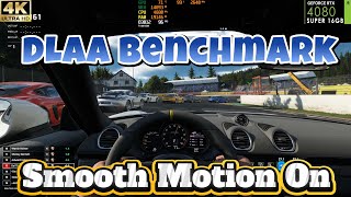 Assetto Corsa EVO | DLAA Benchmark | Smooth Motion on | DLSS 4.5