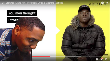 Big Shaq "Man's Not Hot" Official Lyrics & Meaning | Verified | REACTION