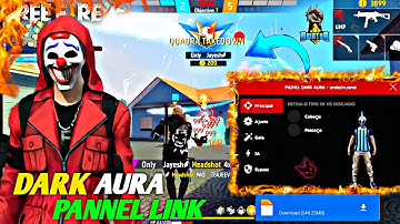 100% Working 🔥 !! ANDROID DARK AURA PANEL 🇧🇷 ANDROID DOWNLOAD LINK 🔗//  FREE FIRE (2025)