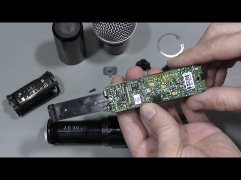 #113 - Shure PGX wireless handheld microphone repair