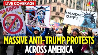 USA LIVE: No Kings Protests Across America Kick Off With National Guard on Standby | Trump | N18G