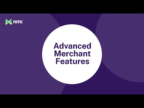 Advanced Merchant Features