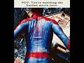 "World Hardest movie intro" ! Spideman edit ! MONTAGEM ALUCINANTE  #shorts #viral #spiderman #edits