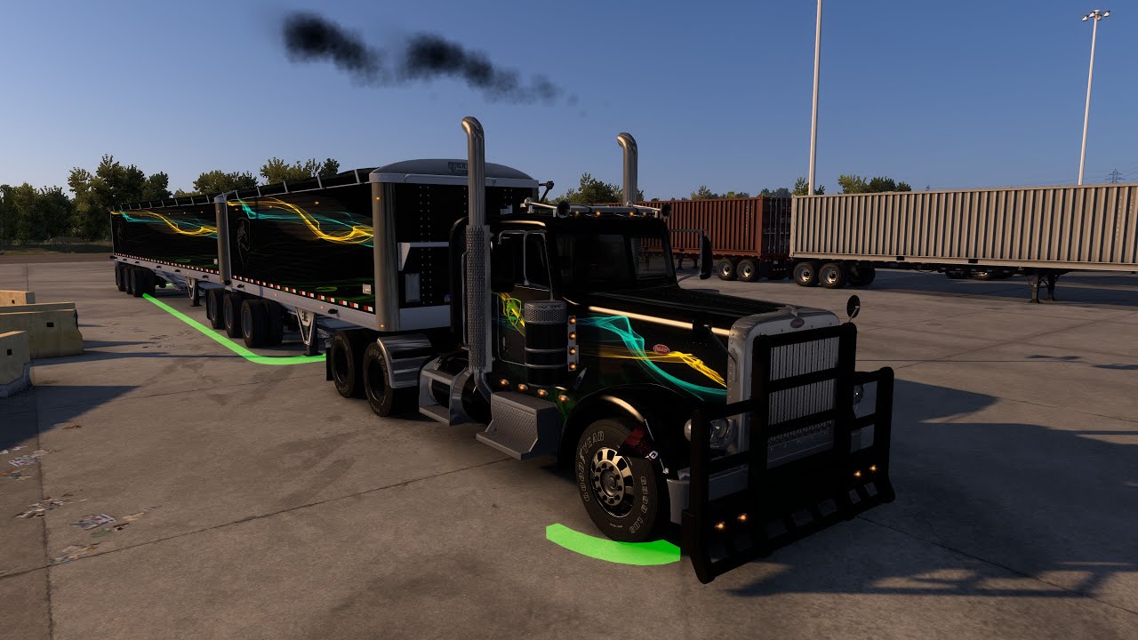 PETERBILT 389 - GRAIN TRAILER - MAIZE 40 TONNES