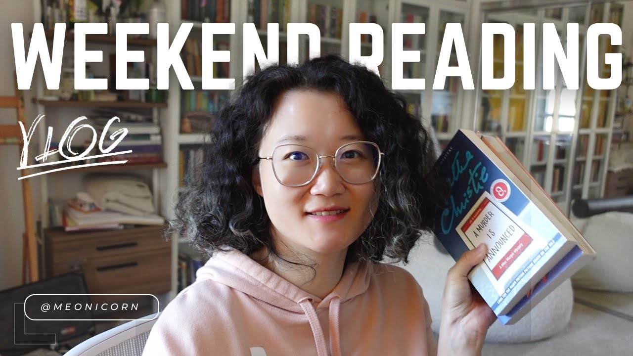 Revisit Agatha Christie & a Historical Fiction 🎐 Weekend Reading Vlog | the Bookish Land 2023 [CC]