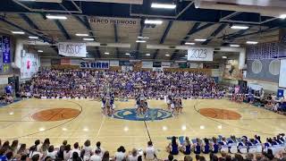 Rocklin High School Varsity Cheer Team Welcome Back 2019