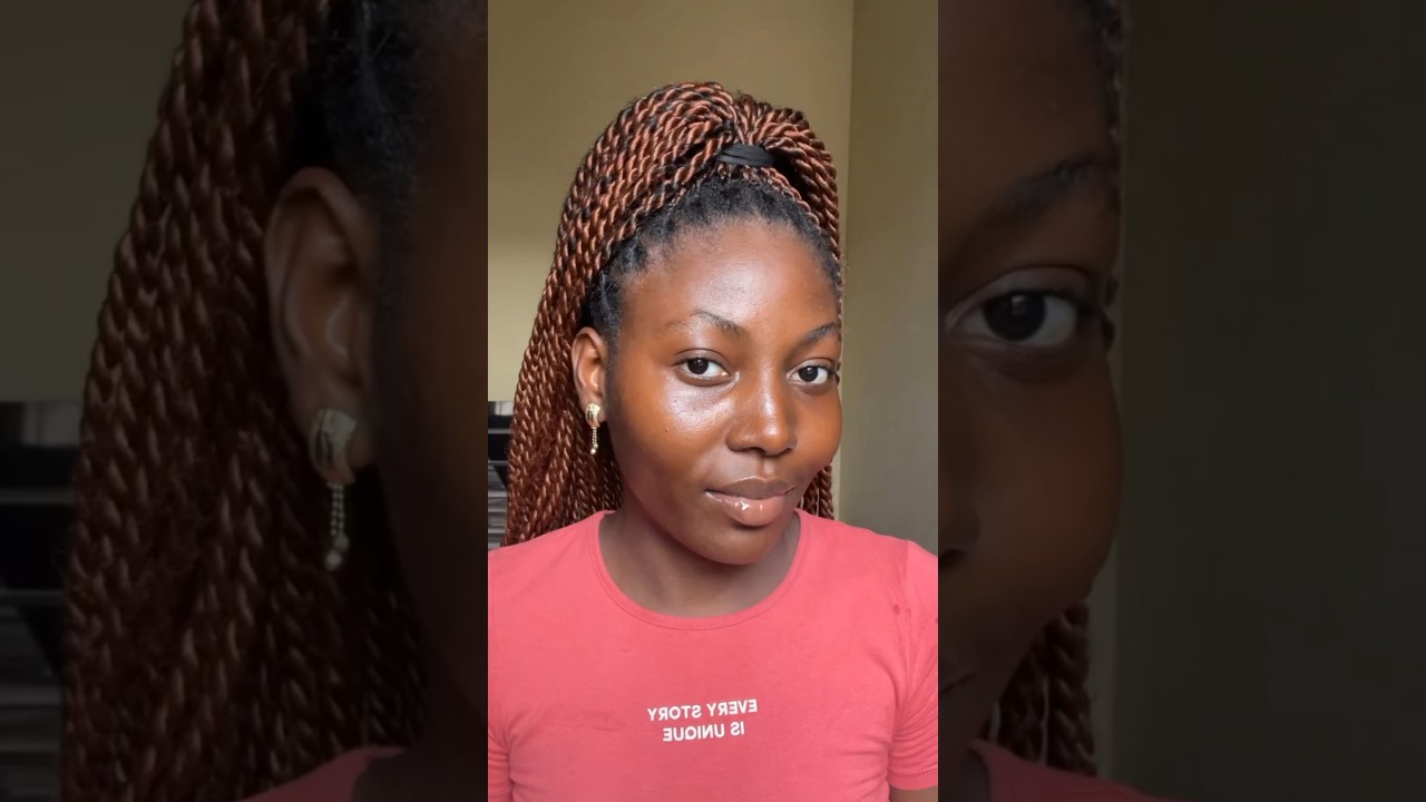 High ponytail style