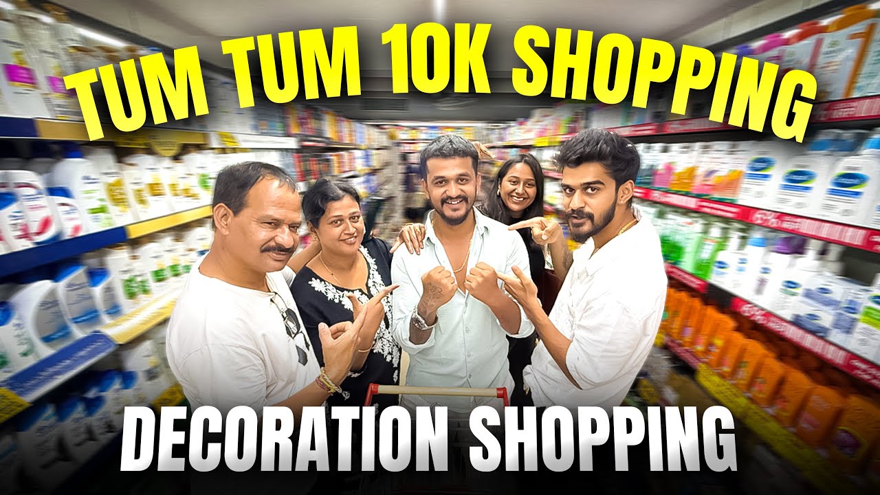 Tum Tum Room Ge Shopping 🫶🏻 | Samsameer_insta