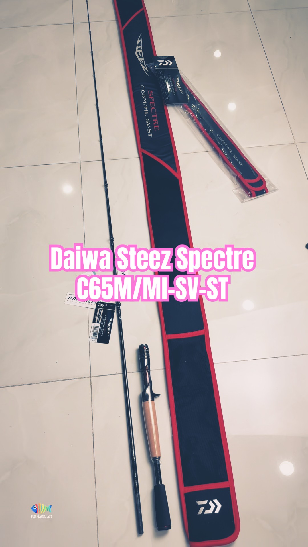 Daiwa Steez Spectre C65M/Ml-SV-ST #shopđồcâusàigòn #cầndaiwa