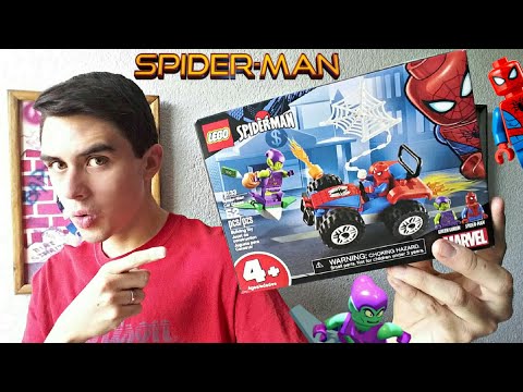 coche spiderman lego