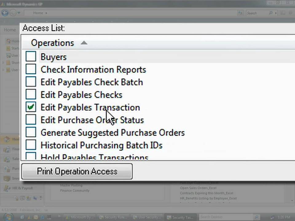 Microsoft Dynamics GP Finance Overview 3 - YouTube